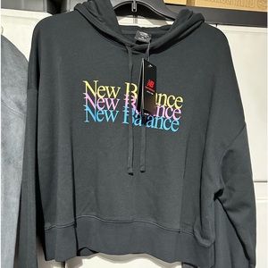 NWT, New Balance Crop Sweatshirt.